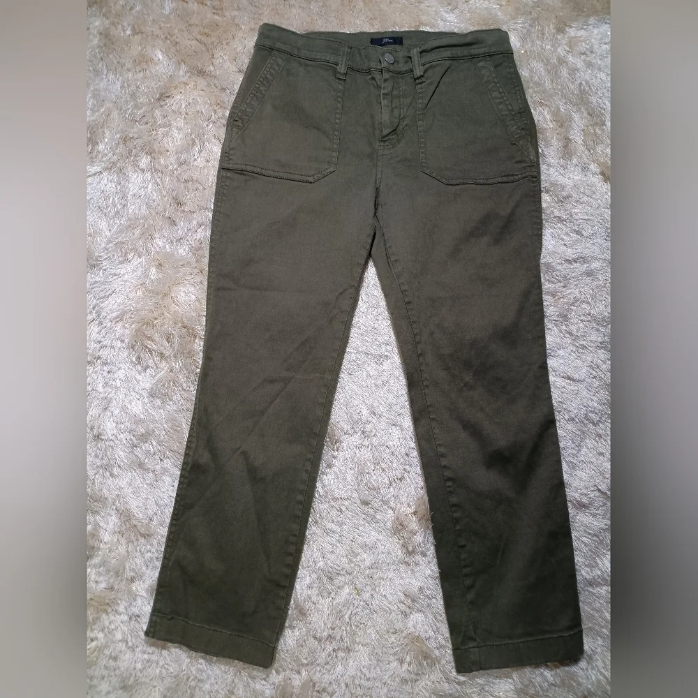 J. Crew Classic Olive Trousers
